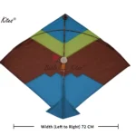 Babla 40 Baana Designer Ponia Kites (Size 72*59 Centimeter) ,0.75 Tawa + Free Shipping