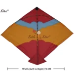 Babla 40 Baana Designer Ponia Kites (Size 72*59 Centimeter) ,0.75 Tawa + Free Shipping