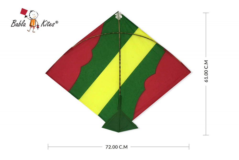 Babla 40 Baana Designer Ponia Kites (Size 72*61 Centimeter) ,0.75 Tawa + Free Shipping 2