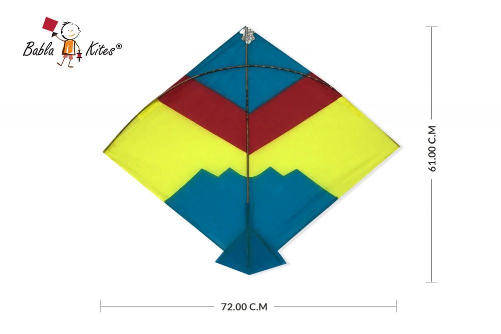 Babla 40 Baana Designer Ponia Kites (Size 72*61 Centimeter) ,0.75 Tawa + Free Shipping 1