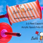 2 Reel Capacity Empty Acrylic Spool/Firki/Charkhi For Kite Flying + Free Shipping 4