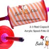 2 Reel Capacity Empty Acrylic Spool/Firki/Charkhi For Kite Flying + Free Shipping 3