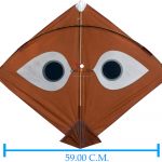 Babla 40 Designer Cheel Aankhe Kites (Size 59*49.5 Centimeter) + Free Shipping 10
