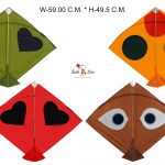Babla 40 Designer Cheel Aankhe Kites (Size 59*49.5 Centimeter) + Free Shipping 11