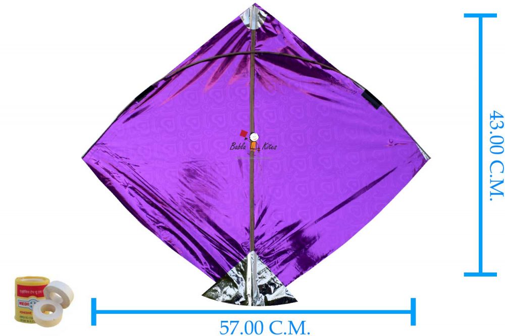Babla 40 Metal Patang Kites (Size 43*57 Centimeter) + Free Shipping 5