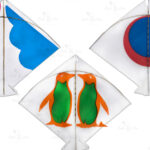 40 White Design Fighter Patang Kites (Size 57*48 Centimeters) + Free Shipping