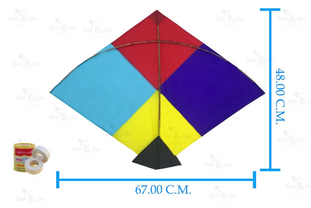 40 Designer Fighter Adadhiya Cheel Kites (Size 67*48 Centimeters) + Free Shipping