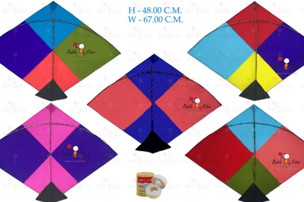 40 Designer Fighter Adadhiya Cheel Kites (Size 67*48 Centimeters) + Free Shipping