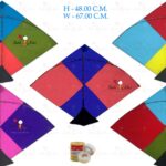 40 Designer Fighter Adadhiya Cheel Kites (Size 67*48 Centimeters) + Free Shipping