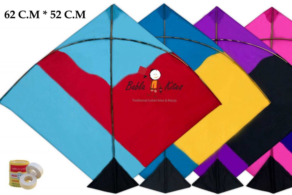 40 Designer Fighter Adadhiya Patang Kites (Size 62*52 Centimeters) + Free Shipping 1
