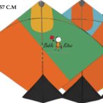 Babla 40 Designer Fighter Ponia Cheel Kites (Size 74*57 Centimeter) 5