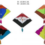Babla 40 Khambhati Ghesiya Designer Patang Kites (Size 63 (Top to tail)*65 Centimeter) + Free Shipping 6