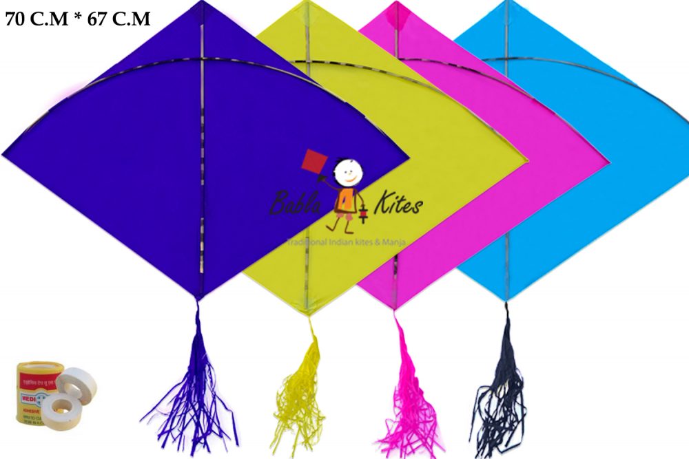 Babla 40 Cheel Gesiya Ponia Kites (Size 70*67 Centimeter) + Free Shipping 1