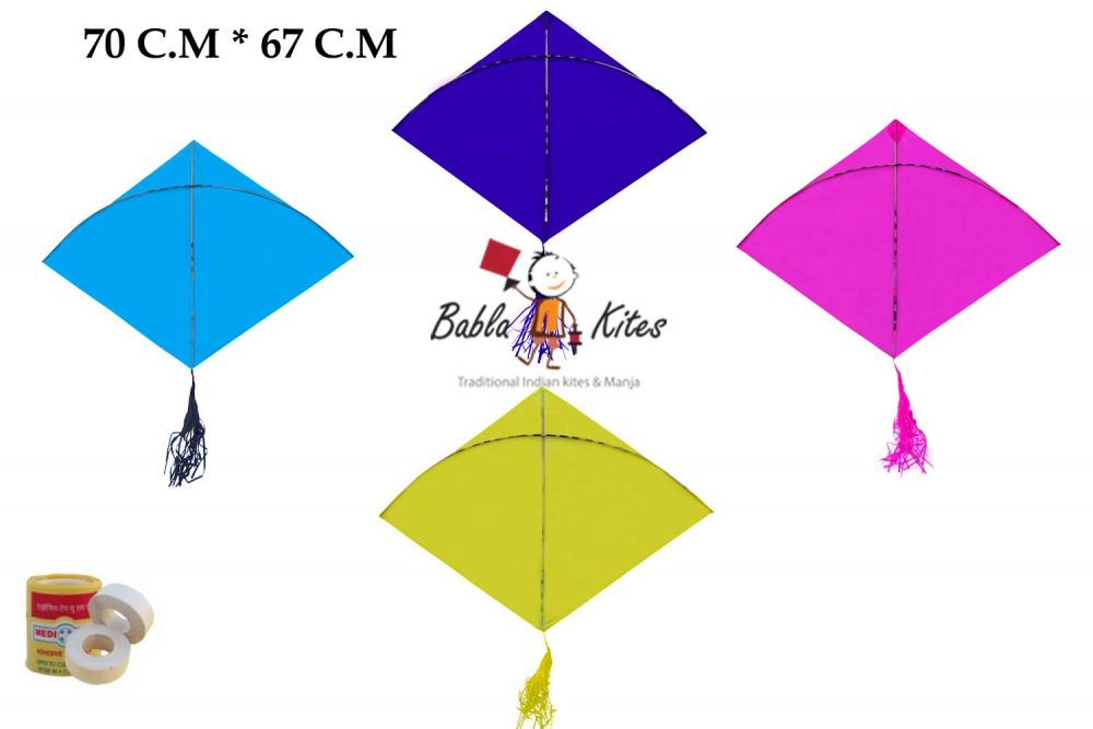 Babla 40 Cheel Gesiya Ponia Kites (Size 70*67 Centimeter) + Free Shipping 3