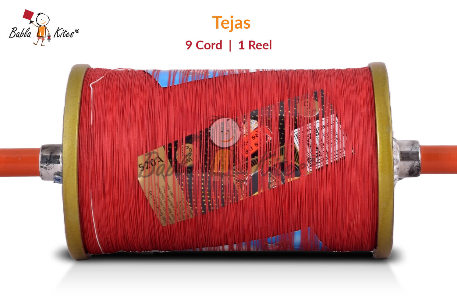 Buy Tejas 24 Carat 9 Cord Manjha (1 Reel) Extra Strong Kite Thread Cutting  Manjha - Babla Kites