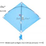 40 Indian Cheel Ghesiya Kites Khambhati Kites (Size 54*56.5 Centimeters) + Free Shipping 10