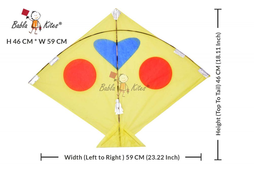 40 Indian Cheel Kites Eye-Heart Kat khambhati Kites (Size 46*59 Centimeters) + Free Shipping 4