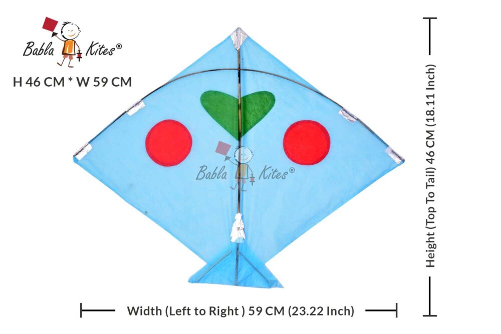 40 Indian Cheel Kites Eye-Heart Kat khambhati Kites (Size 46*59 Centimeters) + Free Shipping 5