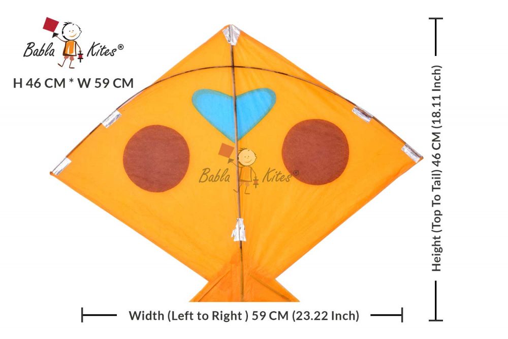 40 Indian Cheel Kites Eye-Heart Kat khambhati Kites (Size 46*59 Centimeters) + Free Shipping 3
