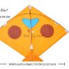 40 Indian Cheel Kites Eye-Heart Kat khambhati Kites (Size 46*59 Centimeters) + Free Shipping 8