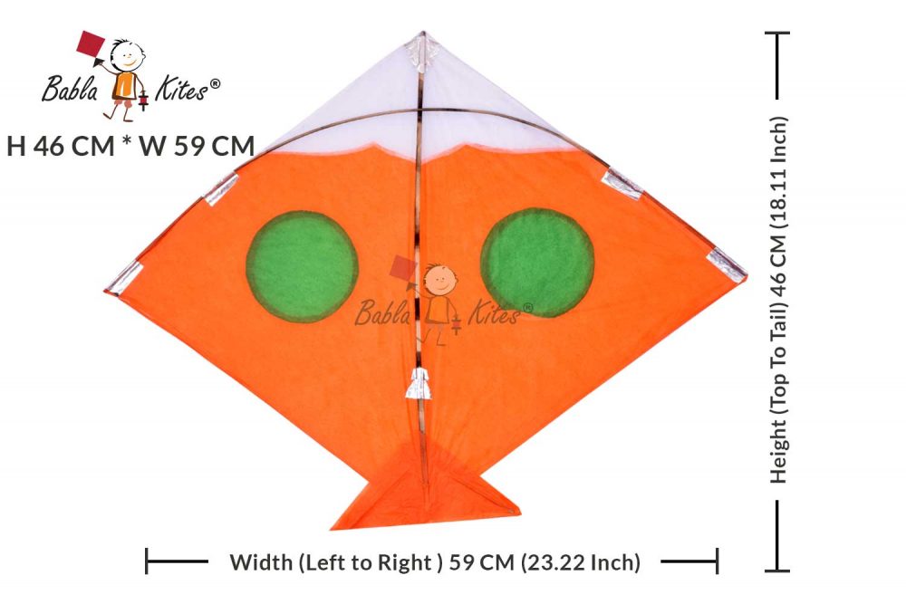 40 Indian Cheel Kites Eye Kat khambhati Kites (Size 46*59 Centimeters) + Free Shipping 2