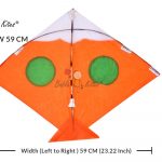 40 Indian Cheel Kites Eye Kat khambhati Kites (Size 46*59 Centimeters) + Free Shipping 7
