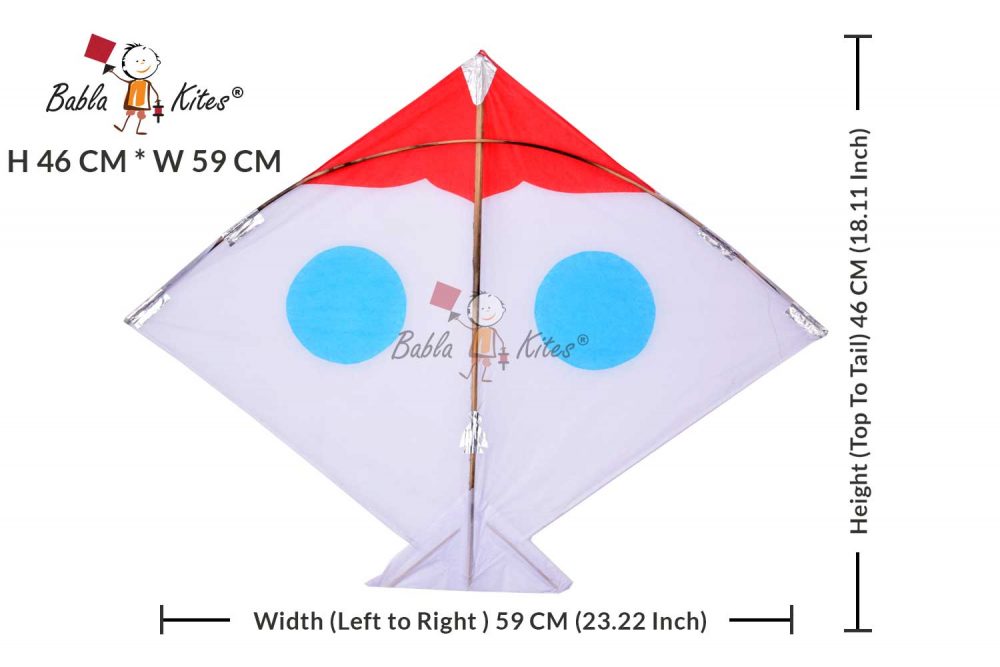 40 Indian Cheel Kites Eye Kat khambhati Kites (Size 46*59 Centimeters) + Free Shipping 3
