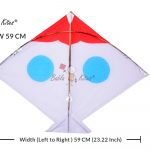 40 Indian Cheel Kites Eye Kat khambhati Kites (Size 46*59 Centimeters) + Free Shipping 8