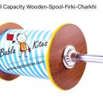 3-5 Reel Capacity Empty Wooden Spool/Firki/Charkhi For Kite Flying + Free Shipping 6