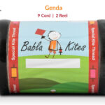 9 Cord Coats Genda No. 5 Manjha (2 Reel) Made by Bareli Experts + Free Shipping in India 2