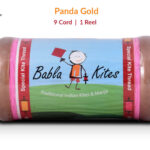 Panda Gold 9 Cord Manjha (1 Reel) Extra Strong Kite Thread Cutting Manjha + Free Shipping 4
