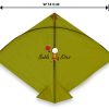 Babla 40 Ponia Cheel Colour Kites (Size 55*74 Centimeter) + Free Shipping