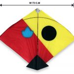 Babla 40 Ponia Cheel Kat Colour Kites (Size 59*73 Centimeter) + Free Shipping