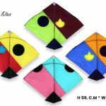 Babla 40 Ponia Cheel Kat Colour Kites (Size 59*73 Centimeter) + Free Shipping