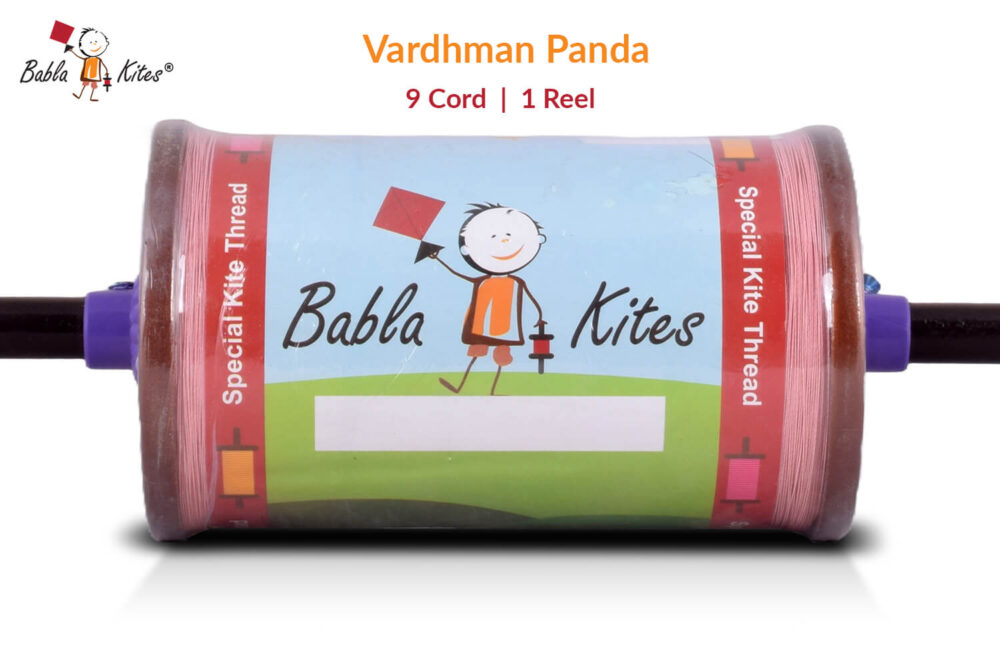 9 Cord Panda No. 5 Maidani Special Manjha (1 Reel) Strong Kite Thread Manjha + Free Shipping 2