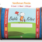 9 Cord Panda No. 5 Maidani Bareilly Manjha With Wooden Spool (2 Reel) Sharp Kite Flying Manjha + Free Shipping 4