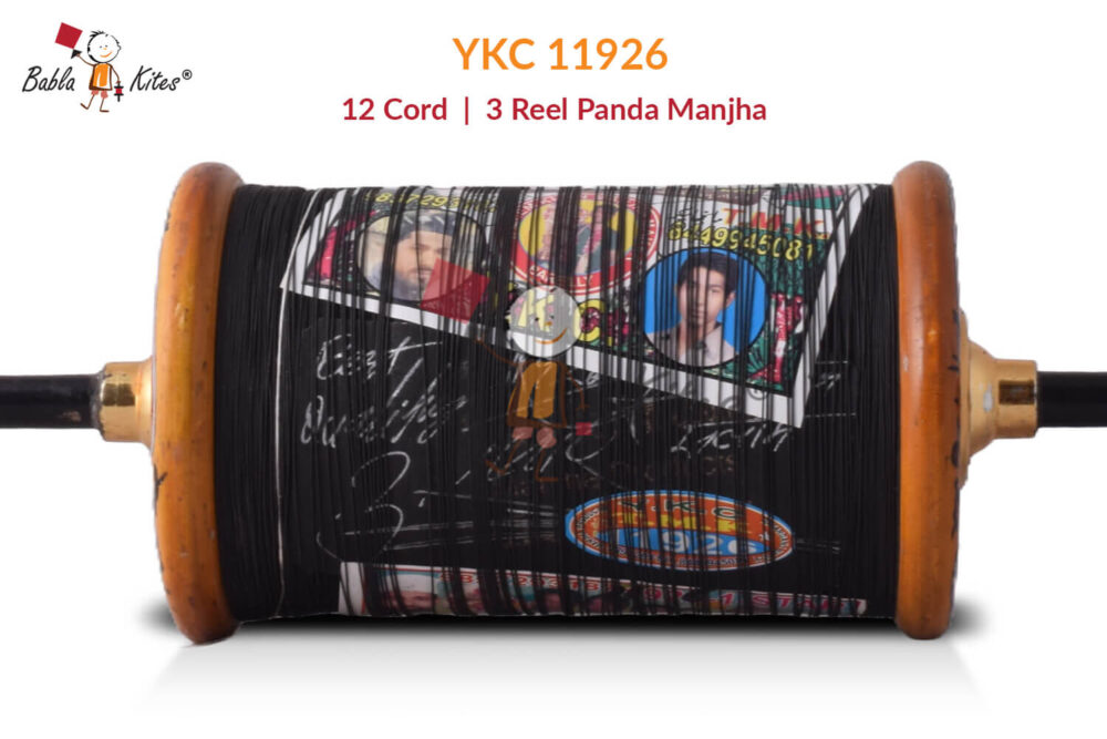 YKC URF Chutka Ustad 12 Cord 3 Reel 11926 Original Maidani Manjha No. 1 Quality + Free Shipping 1