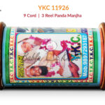 YKC 11926 9 Cord 3 Reel Panda Manjha