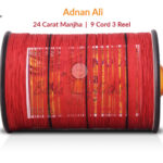 Original Adnan Ali 24 Carat Article - Tilismi Manjha 9 Cord (3 Reel) Extra Strong Kite Thread Cutting Manjha + Free Shipping 2