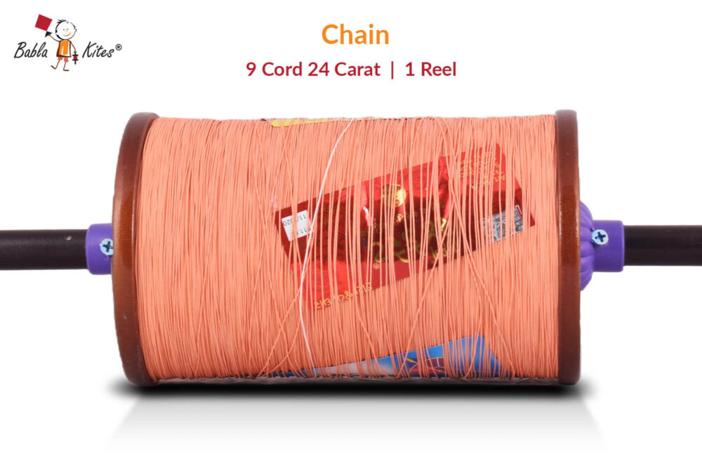 9 Cord Coats 24 Carat Manjha (1 Reel) Made by Bareli Experts + Free Shipping 1