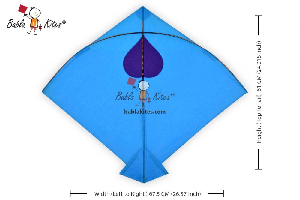 Babla 40 Designer Pauni Rampuri Kites (Size 61*67.5 Centimetres), 0.75 Tawa + Free Shipping 2