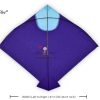 Babla 40 Designer Pauni Rampuri Kites (Size 61*67.5 Centimetres), 0.75 Tawa + Free Shipping 7