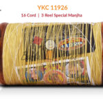YKC URF Chutka Ustad 16 Cord 3 Reel 11926 Original Maidani Manjha Top Quality + Free Shipping 2