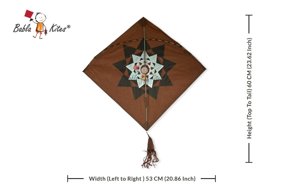 Babla 40 Rocket Designer Kites (Size 60*53 Centimetres), Regular Size Kites + Free Shipping 3