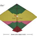 Babla 40 Ponia Designer Cheel Kites (Size 74*55 Centimetres) + Free Shipping