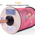 Bareilly Lion's Tournament Winner Original Manjha - 9 Cord 6 Reel