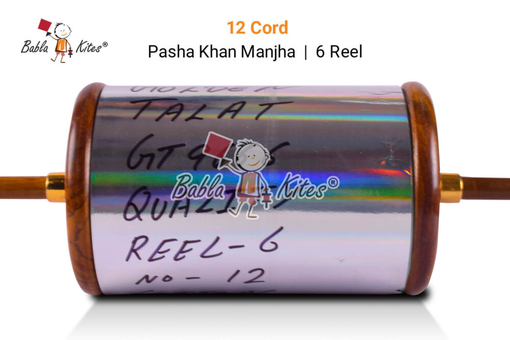 Pasha Khan Manjha 12 Cord 6 Reel