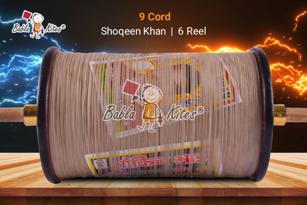 Shoqeen Khan 9 Cord 6 Reel