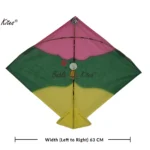 Babla 40 Designer Adadhiya/Aadhi Kites (Size 54*63 Centimetres) + Free Shipping