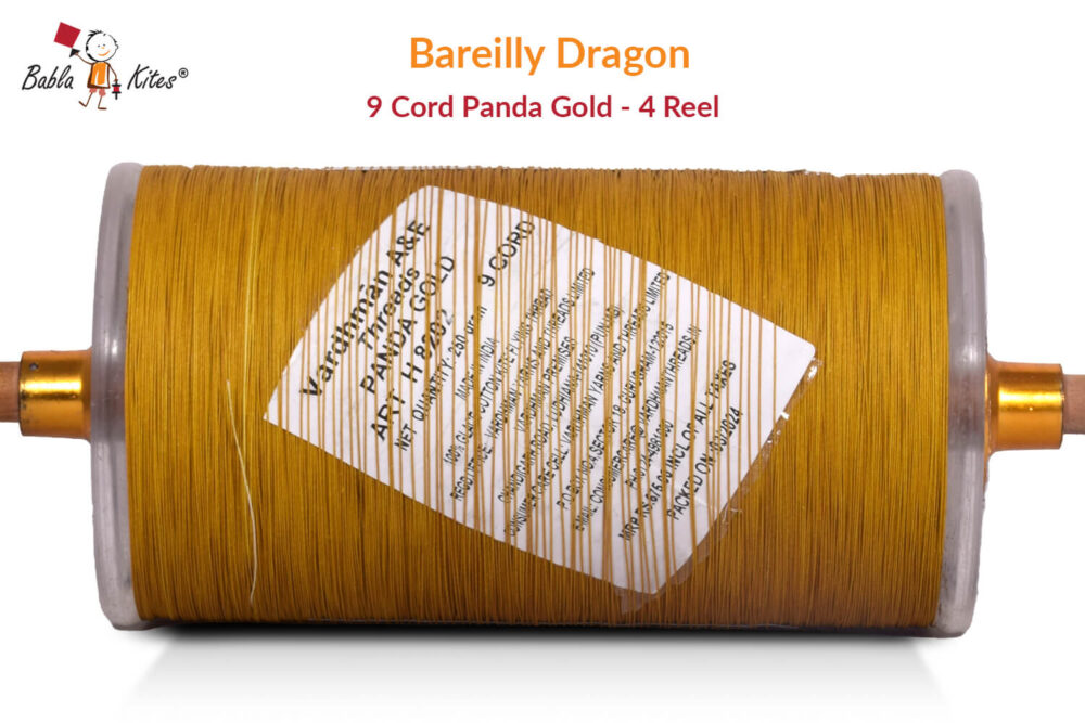 Bareilly Dragon 9 Cord Panda Gold 4 Reel